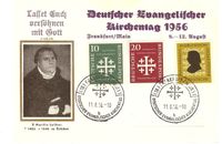 Evangelischer Kirchentag M&uuml;nchen, Luther Briefmarken