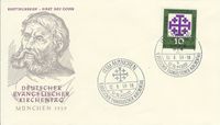 1959.08.12_Evang Kirchentag M&uuml;nchen_FDC