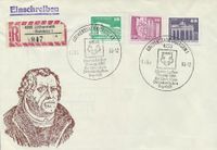 13.06.1983 DDR Sonderstempel Lutherstadt Eisleben