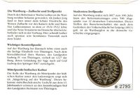 Die Wartburg - Numisbrief vom 18.10.1993 mit Medaille PP &quot;Wartburgfest&quot;