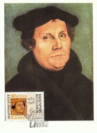 Yvert-Katalog Nr. 3644, Yvert 3644, Martin Luther, 450 Todestag Martin Luther, Luther Briefmarken, Bulgarien Luther