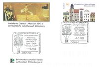 Weltkulturerbe, Luther Gedaenkst&auml;tten, Eisleben, Wittenberg, UNO, Bonn, Berlin, Wien, Martin Luther, Luther Briefmarken