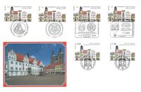 Luther Gedaenkst&auml;tten, Eisleben, Wittenberg, UNO, Bonn, Berlin, Wien, Martin Luther, Luther Briefmarken