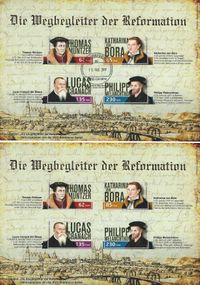 2017.02.17_SonderblockWegbegleiter der Reformation Privatpost_MZZ_Postfrisch_Gestempelt