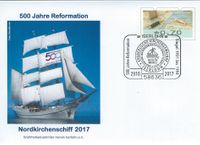 Luther Briefmarken, 500 Jahre Reformation, Siegel, EVANGELISCHE KIRCHENGEMEINDE * ISERLOHN * HERR HILF UNS WIR VERDERBEN * DER DICH BEH&Uuml;TET SCHL&Auml;FT NICHT *, Siegel der Ev. Kirchengemeinde Iserlohn von 1931 bis 1994, Stempelnummer: 20/321