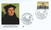 26.11.2017 Vatikan FDC &quot;500 Jahre Reformation&quot;