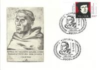 Reformation, Luther, Briefmarken, Erfurt, Worms, Luther Briefmarken