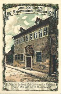 Luther Geburtshaus Eisleben