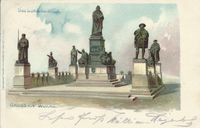 Luther-Denkmal Worms, Reformationsdenkmal Worms, Ernst Rietschel, Worms, Martin Luther Briefmarken, Luther Postkarten, Luther Motiv