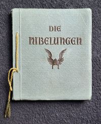 Hannover, Cigarettenfabrik Constantin, o. J. 1928, Soft cover, Stummfilm, Die Nibelungen, Fritz Lang, Sammelalbum