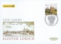 02.01.2014 BRD FDC 1250 Jahre Kloster Lorsch